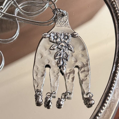 Vintage Fork Necklace One of a Kind Wearable History