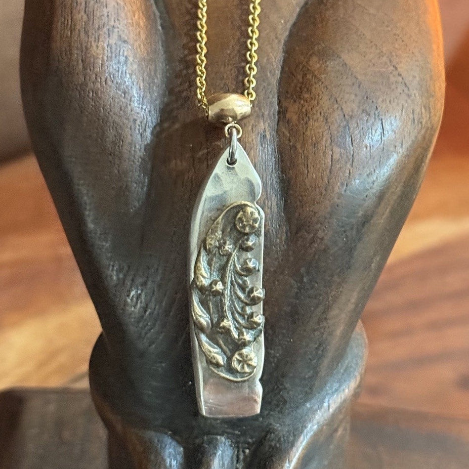 Repurposed Vintage Silverware & Jewellery Necklace | One of a Kind
