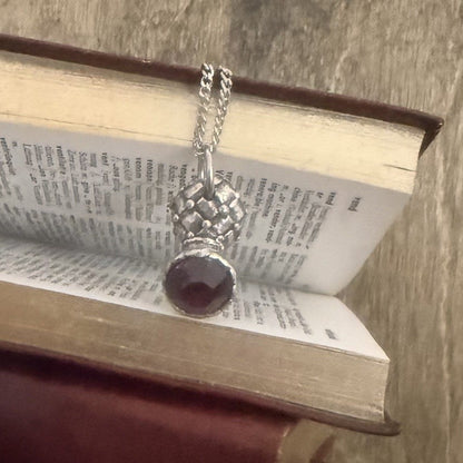 Scottish Kilt Pin Vintage Necklace