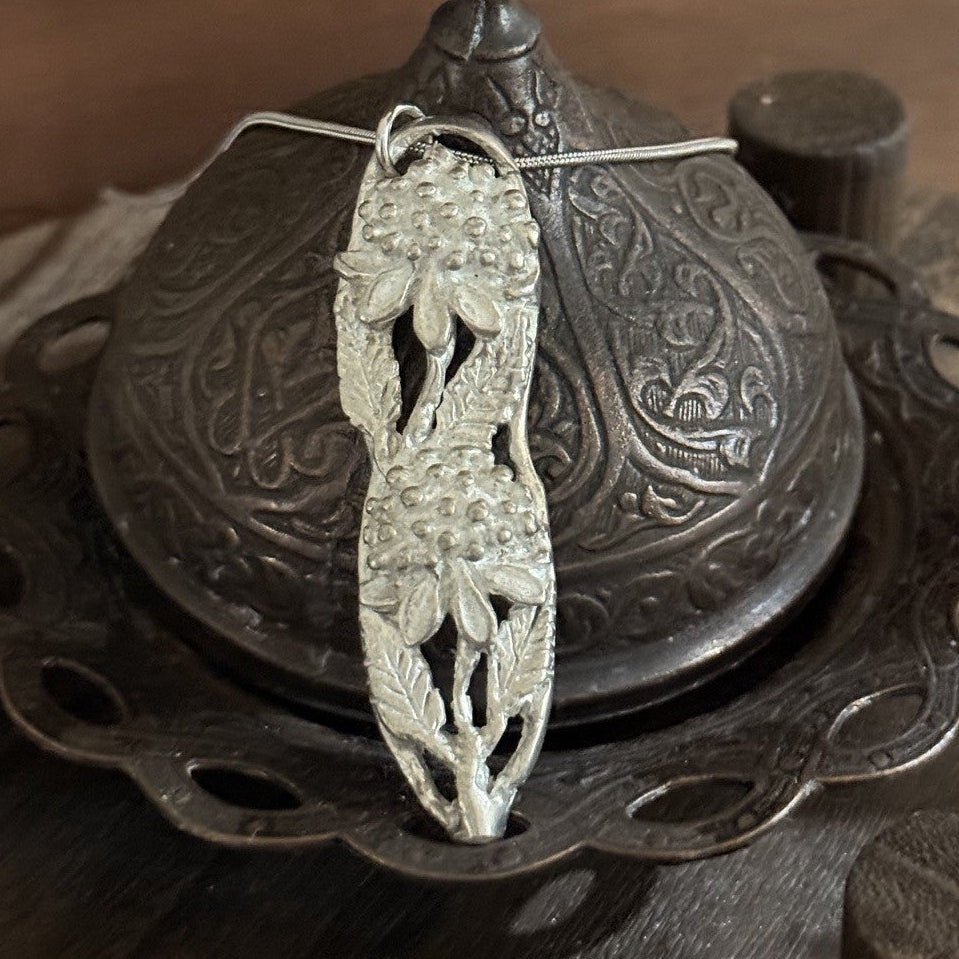Australian Waratah Spoon Handle Necklace