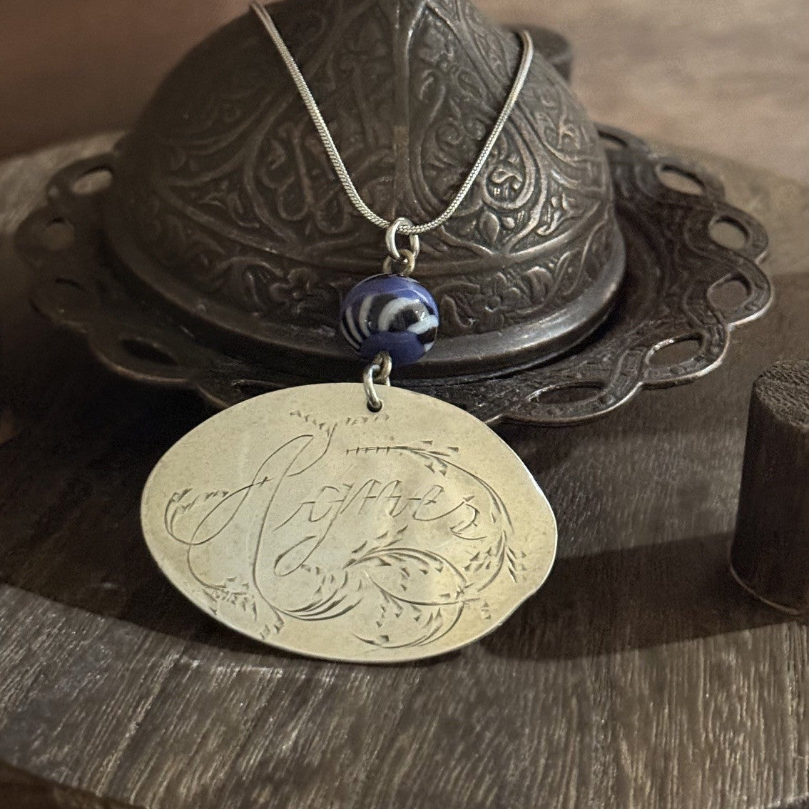 Antique Sterling Silver Spoon Necklace | Fessenden Co 1890–1910