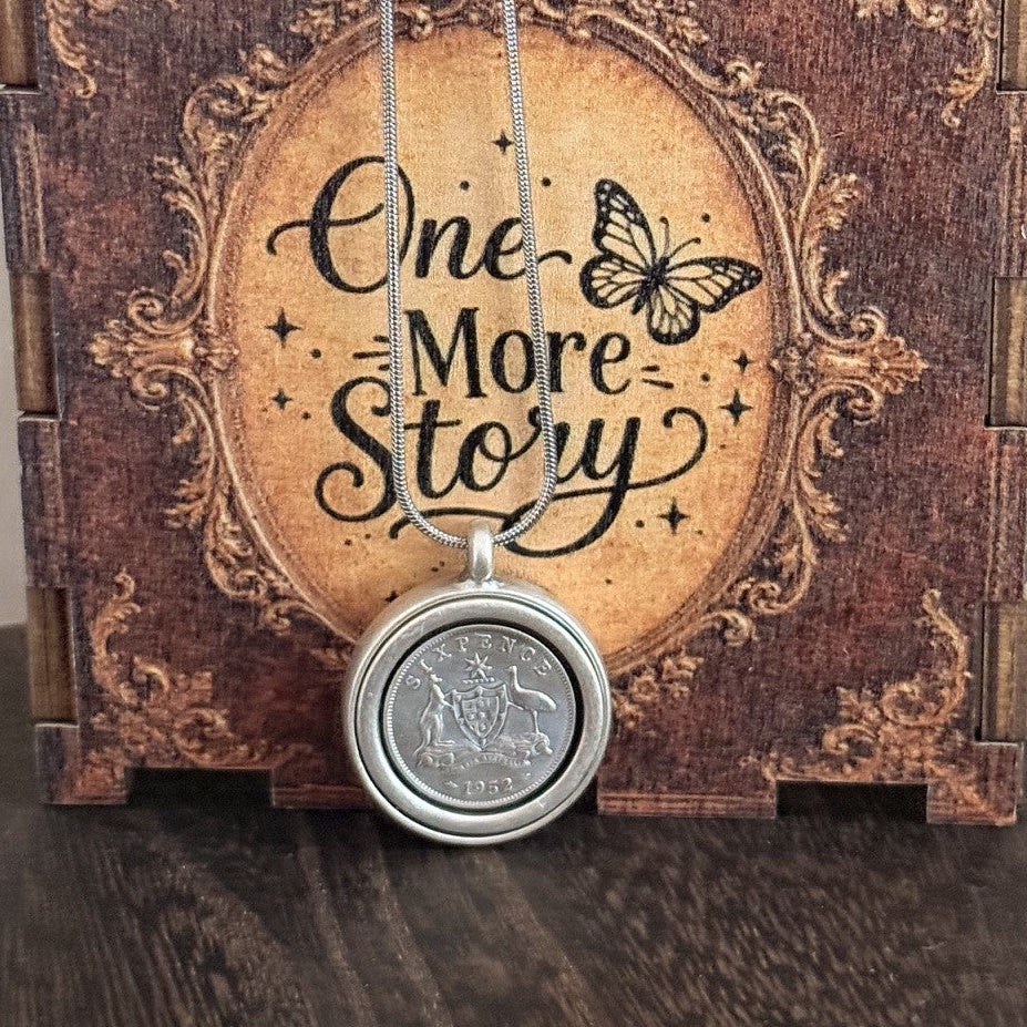 1952 Australian Sixpence Necklace