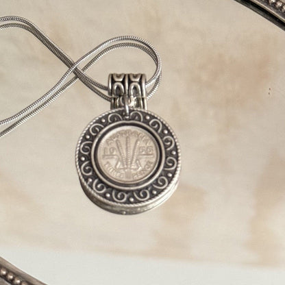 1955 Australian Threepence Necklace