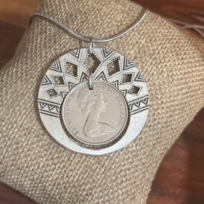 1967 New Zealand Shilling Necklace