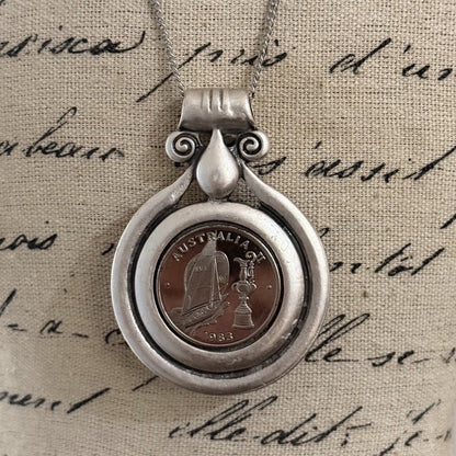 1983 Australia II Commemorative Token Necklace