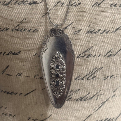 Vintage Cake Slice One of a kind Necklace