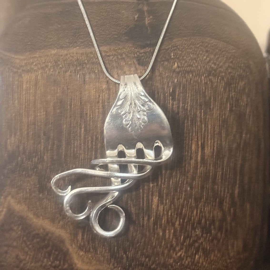 Vintage Fork Necklace