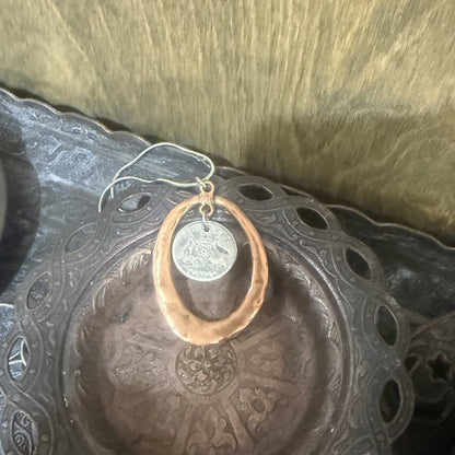 1954 Australian Sixpence Necklace