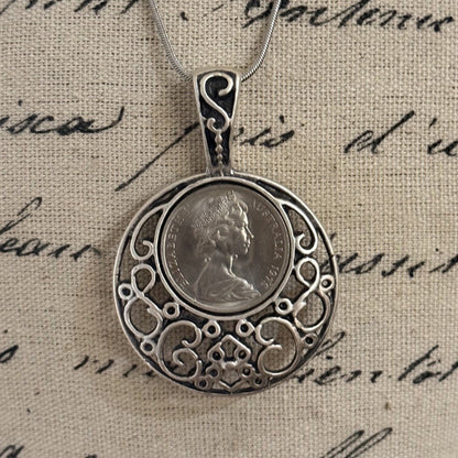 1975 Australian 20 Coin Necklace