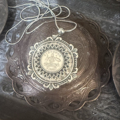 1958 Australian Sixpence Necklace