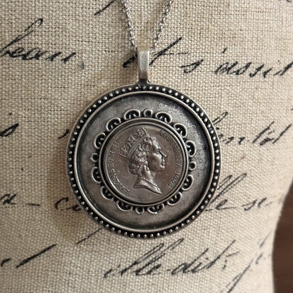 1994 Australian 20 Cent Coin Necklace