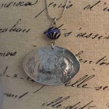 Antique Sterling Silver Spoon Necklace | Fessenden Co 1890–1910