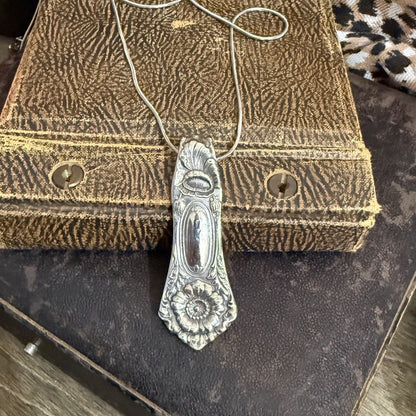 Sheffield Bread Fork Handle Necklace