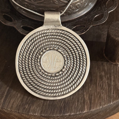 1964 Australian Threepence Coin Necklace
