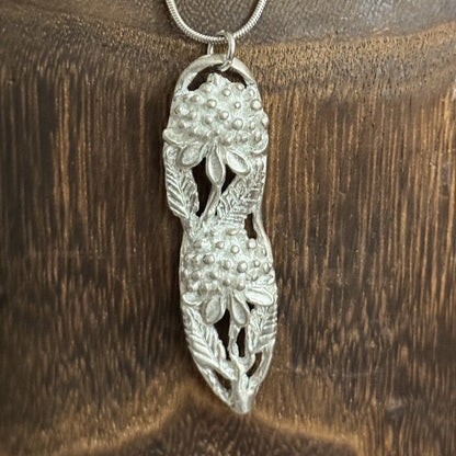 Australian Waratah Spoon Handle Necklace
