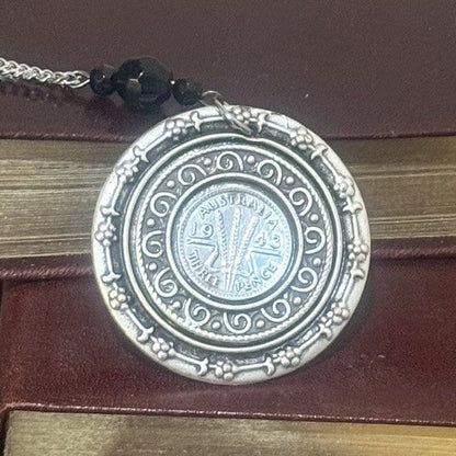 1943 Australian Threepence Necklace