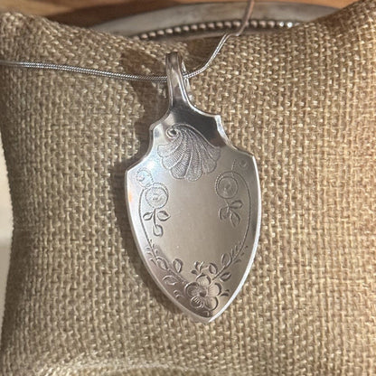 Vintage Jam Spoon Bowl Necklace