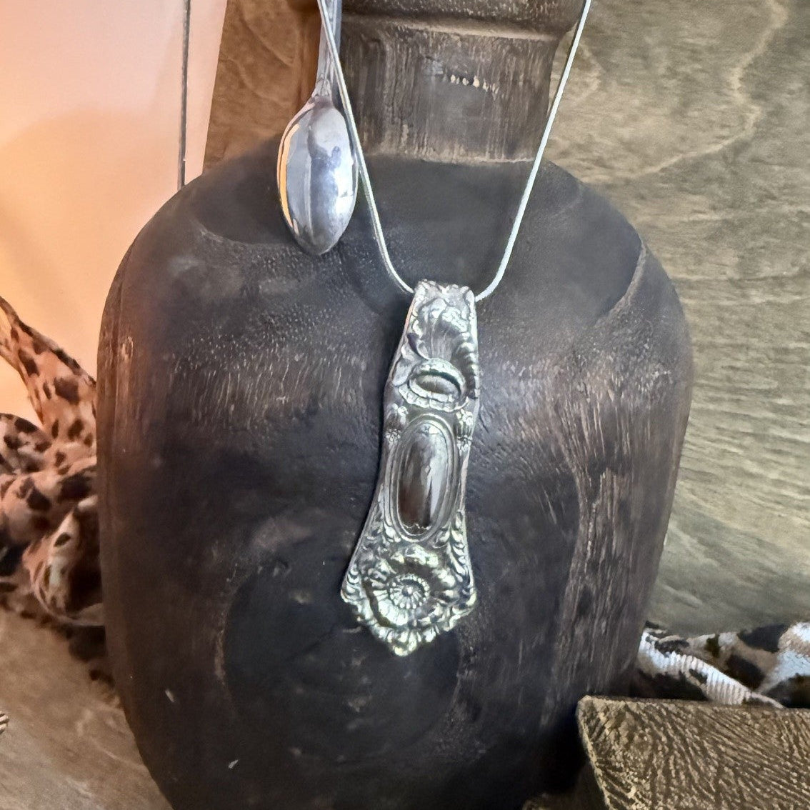 Sheffield Bread Fork Handle Necklace