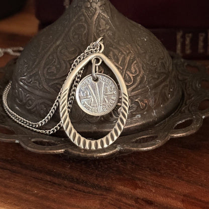 1947 Australian Threepence Necklace