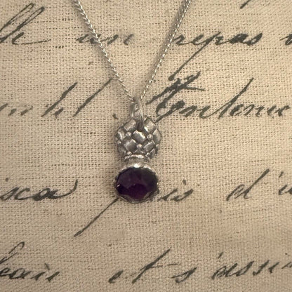 Scottish Kilt Pin Vintage Necklace