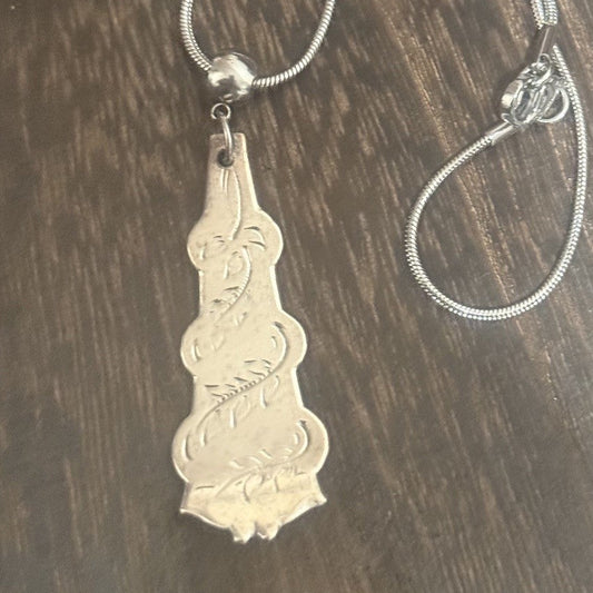 Vintage Silverware Necklace