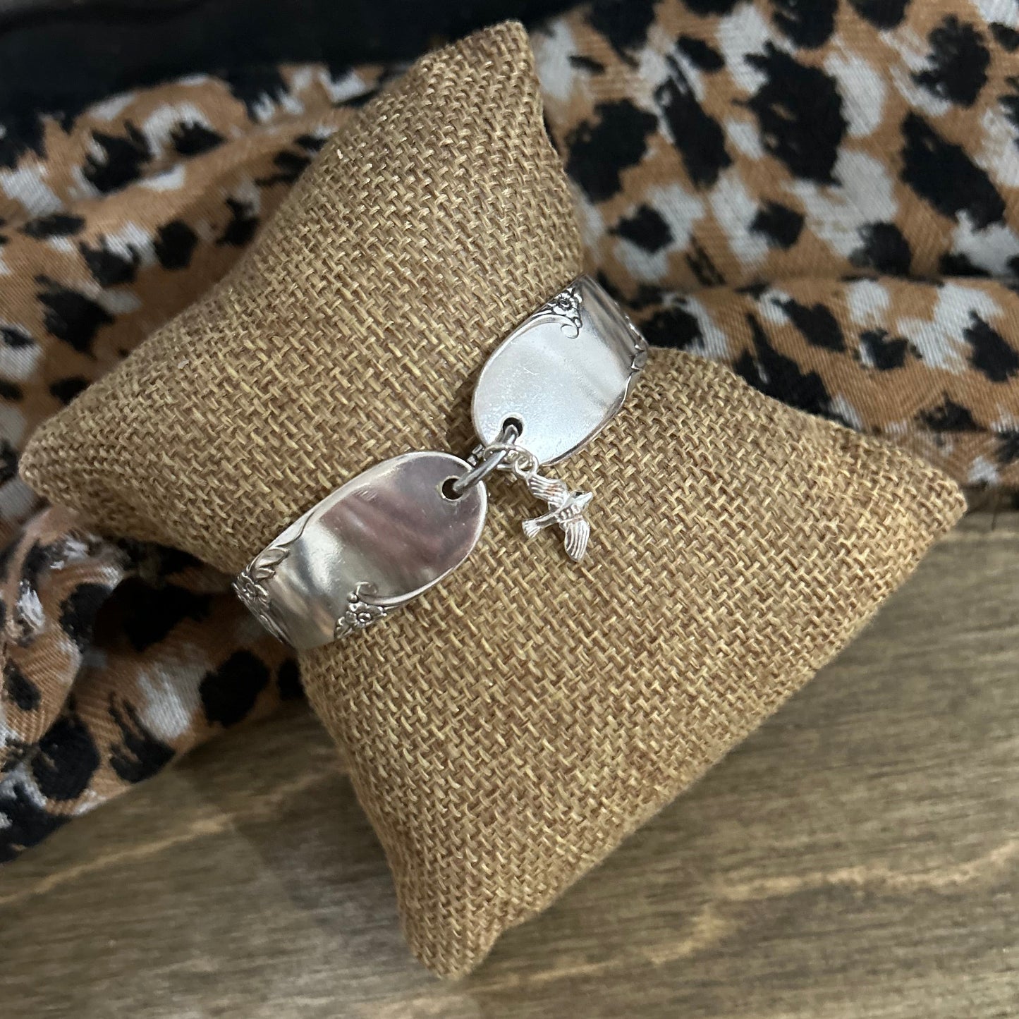 Bridal Wreath Dove Bracelet — A Sweet Symbol of Love, Peace & Timeless Elegance