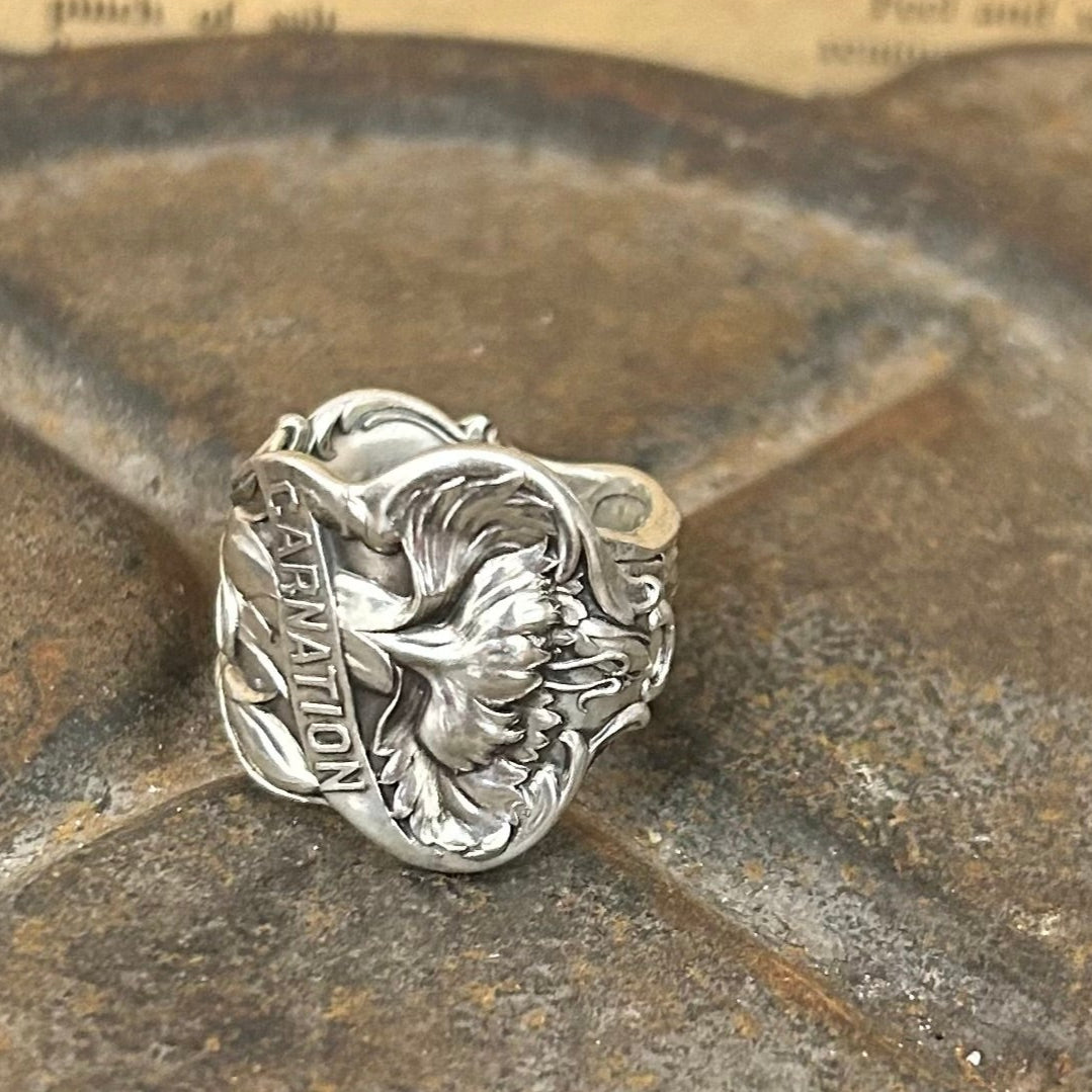 Sterling Silver Ring - Pisces Zodiac