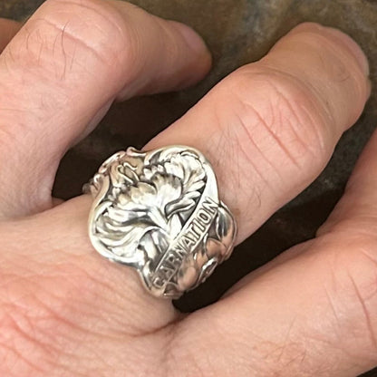 Sterling Silver Ring - Pisces Zodiac