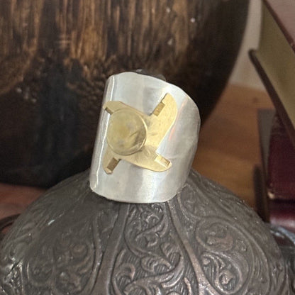 Vintage Spoon Ring Watch Movement Ring