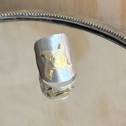 Vintage Spoon Ring Watch Movement Ring