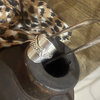 Sterling Silver Saddle Ring