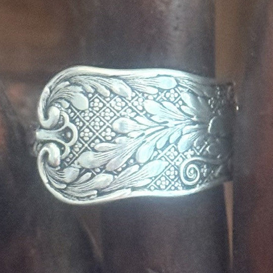 Sterling Silver Spoon Ring