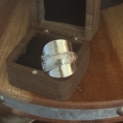 Vintage Rowbotham & Co Saddle Spoon Ring