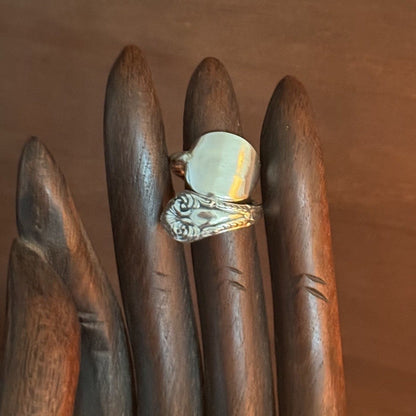 1913 Sterling Silver Sugar Nips Wrap Ring