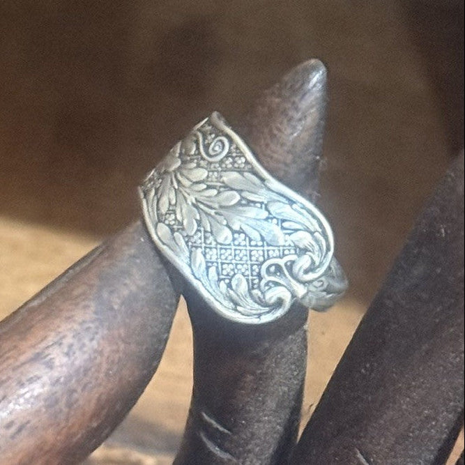 Sterling Silver Spoon Ring