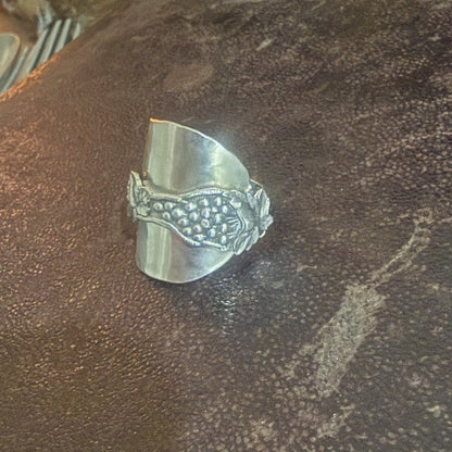 Sterling Silver Saddle Ring