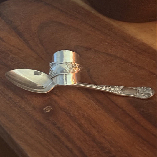 Vintage Rowbotham &amp; Co Saddle Spoon Ring