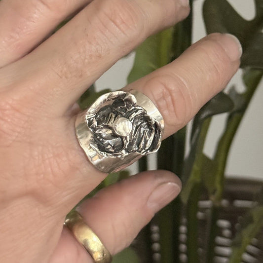 Vintage Spoon Ring Repurposed One of a Kind