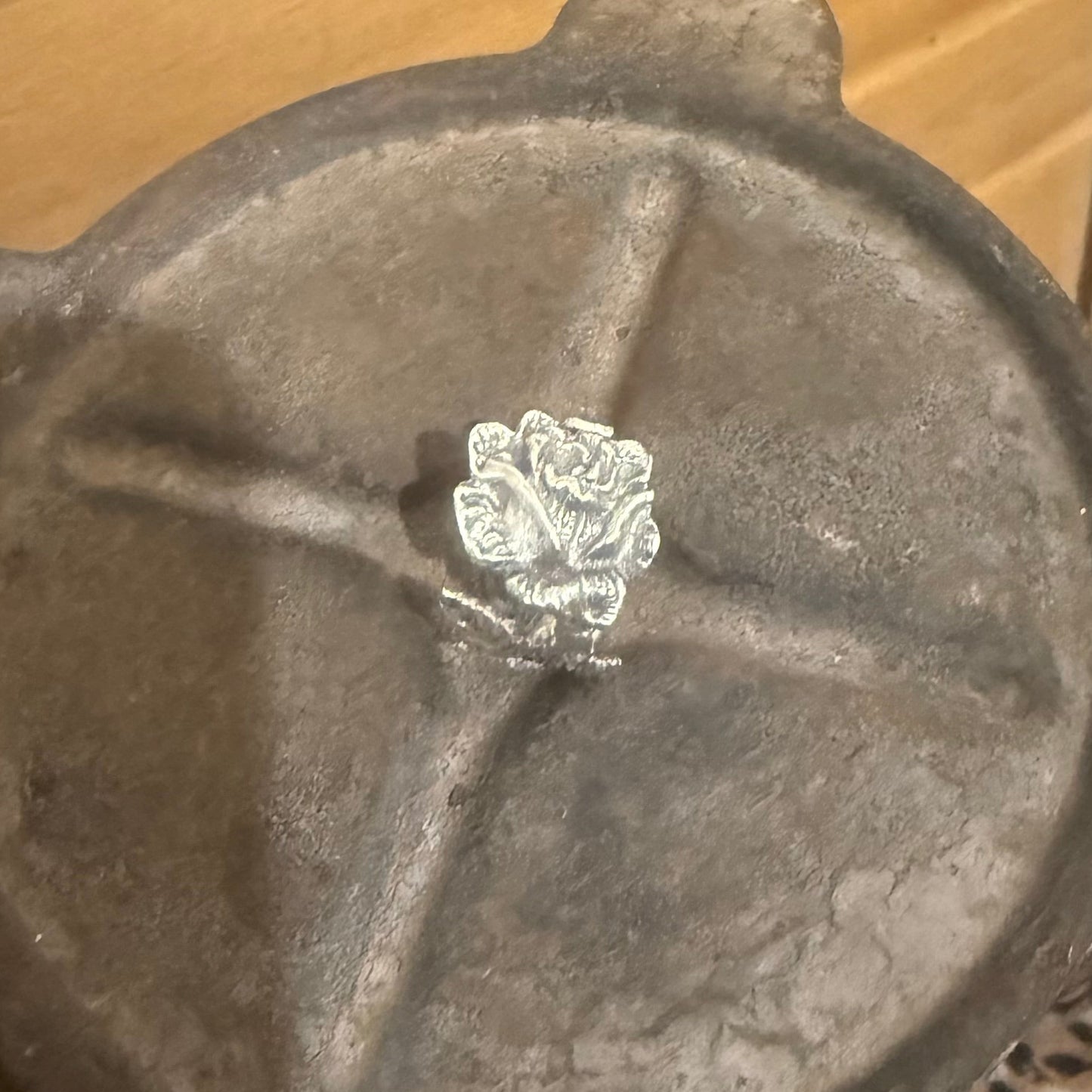 1920s Hildesheimer Rose Spoon Ring