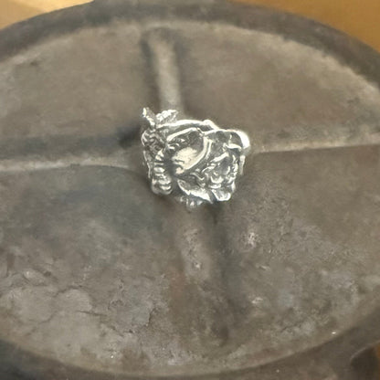 1920s Hildesheimer Rose Spoon Ring