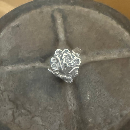 1920s Hildesheimer Rose Spoon Ring