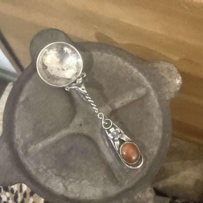 Sterling Silver Spoon Bowl Necklace
