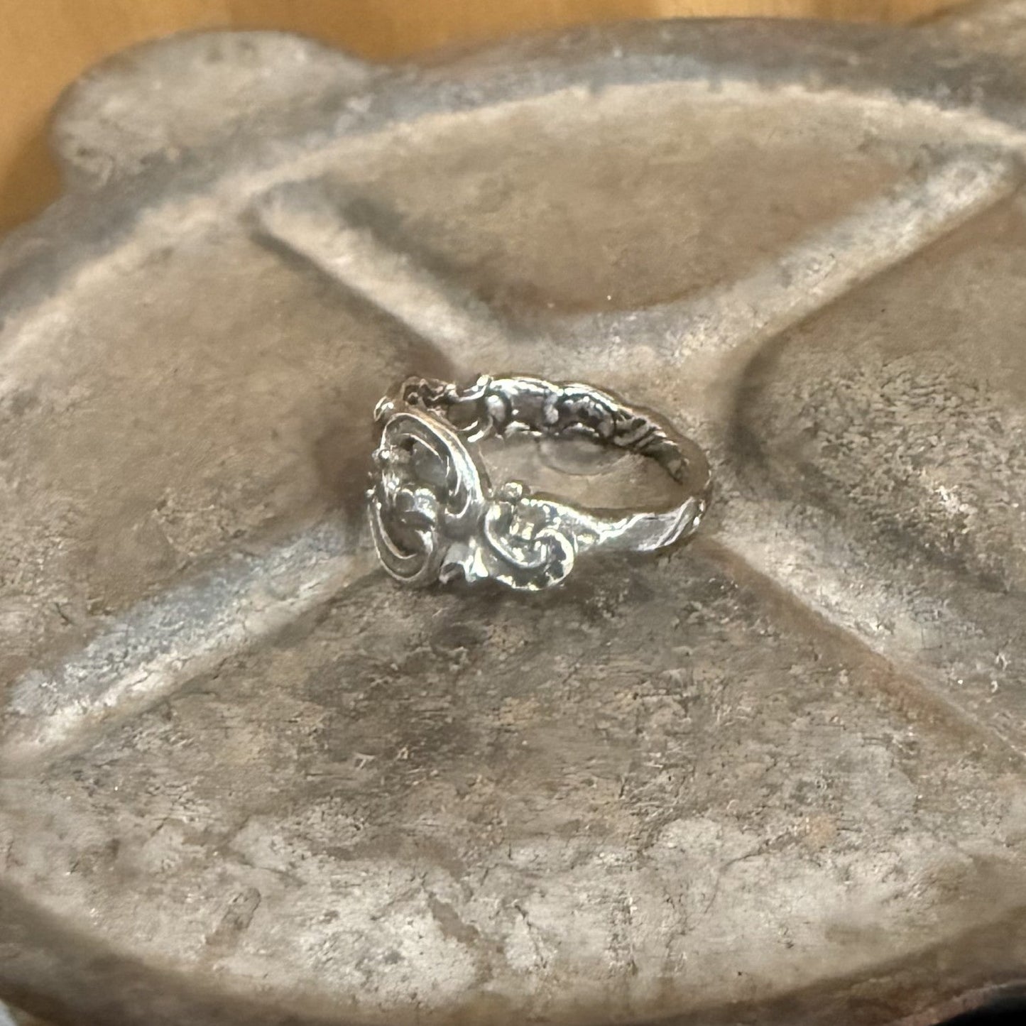 Norwegian Filigree Spoon Ring