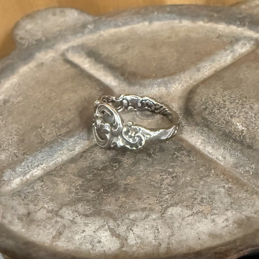Norwegian Filigree Spoon Ring