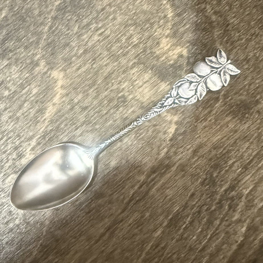 Sterling Silver 1940s Saddle Spoon Ring