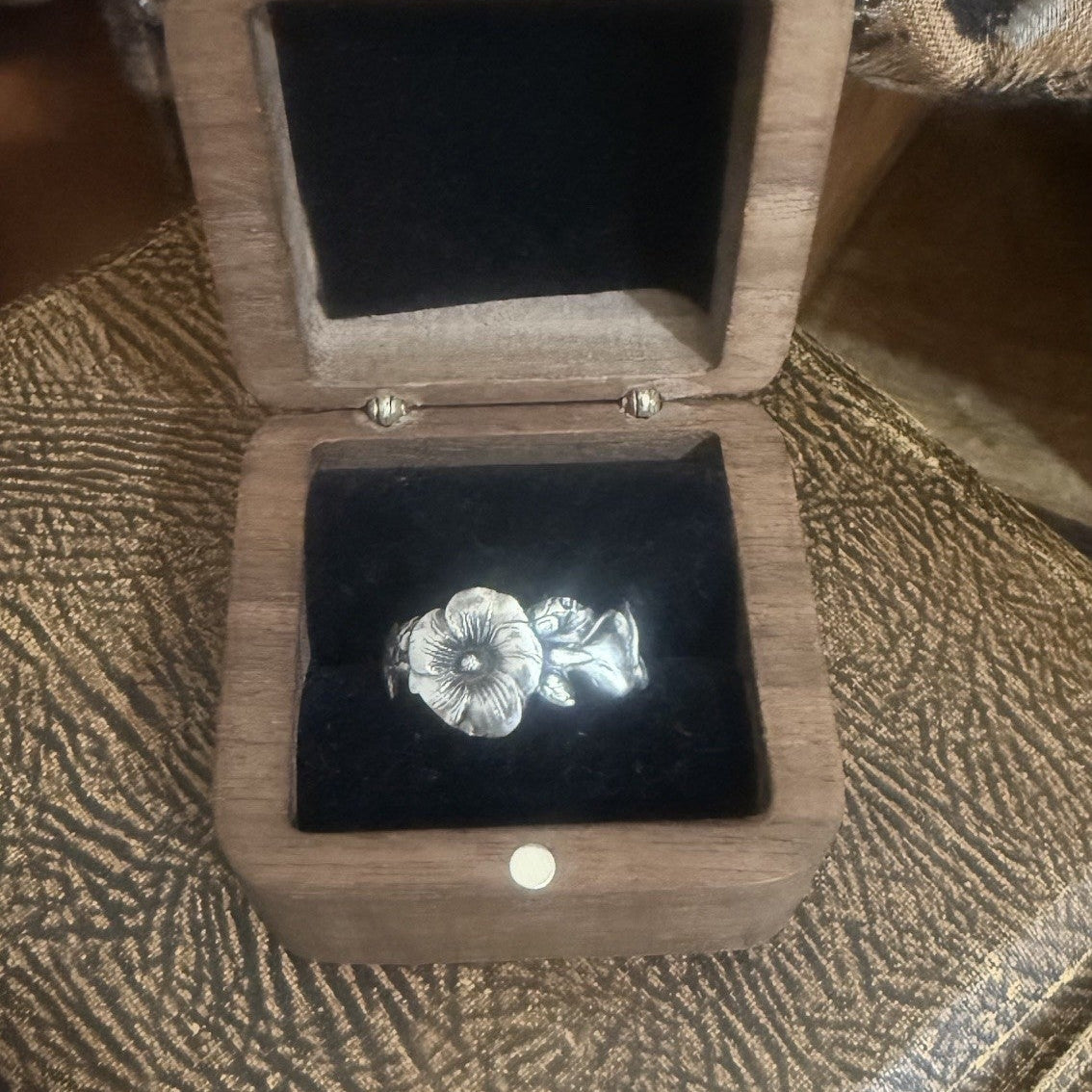 Sterling Silver Forget me not Ring