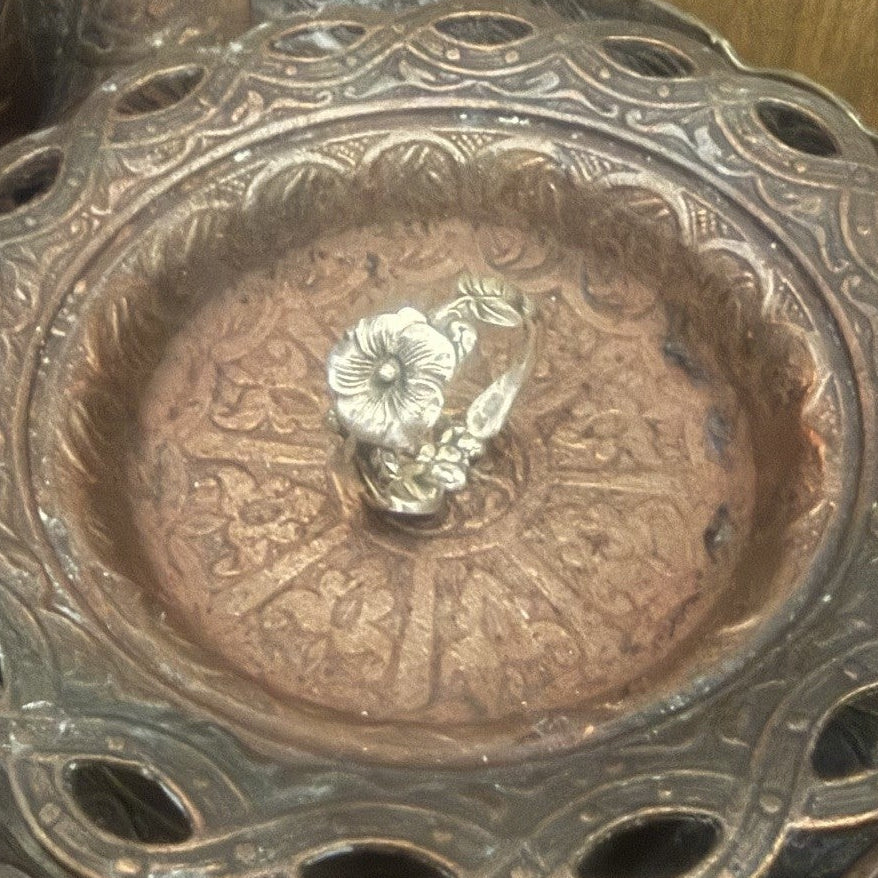 Sterling Silver Forget me not Ring