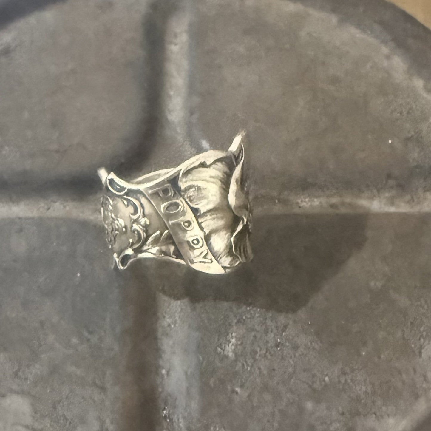 Sterling Silver Virgo Zodiac Ring