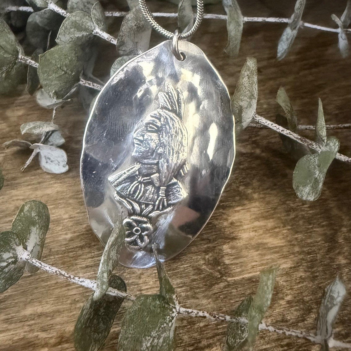 Sterling Silver Indian Necklace