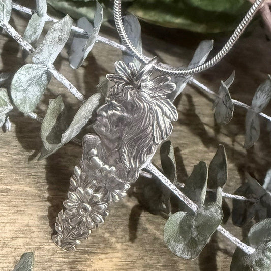 Sterling Silver Spirit and Bloom Necklace